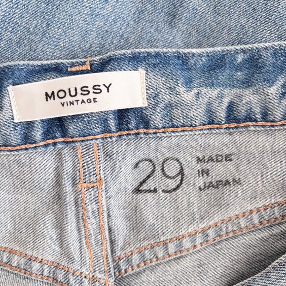 Moussy Vintage Altawoods Distressed Crop Jeans - Picture 11 of 11